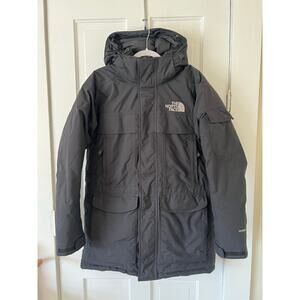 The north face McMurdo down Parka winter heavy jacket black hooded men’s small